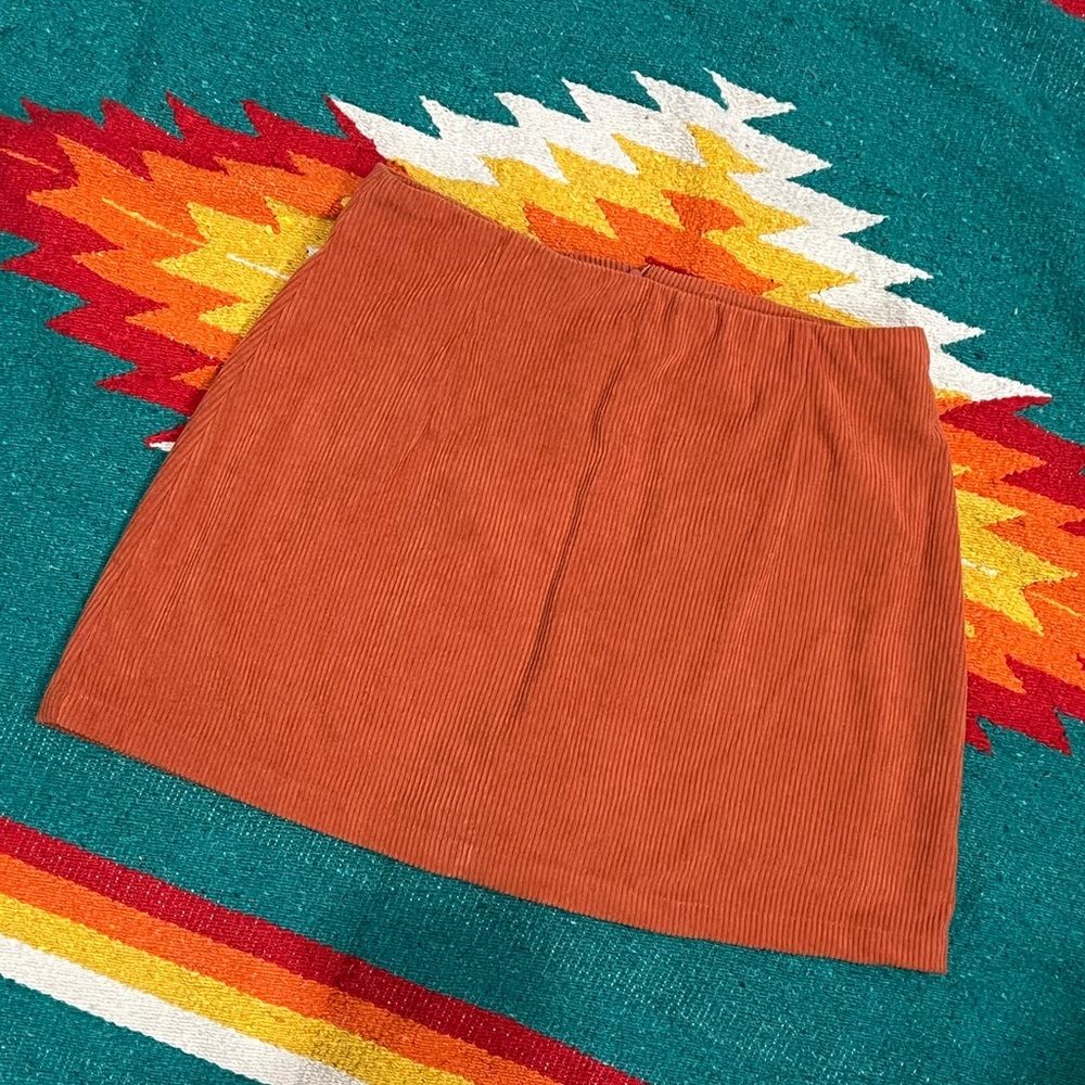 Women's Orange Skirt